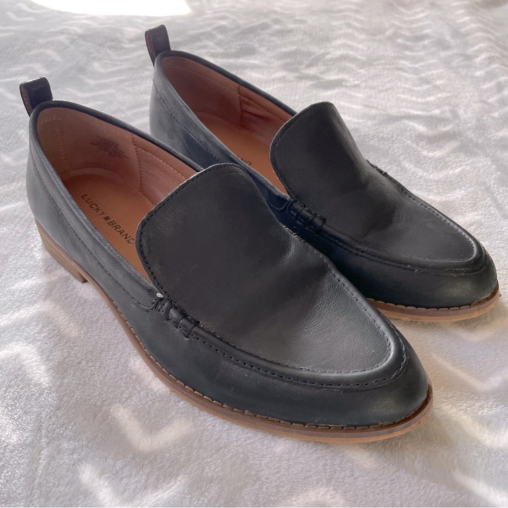 Lucky Brand Black Loafers